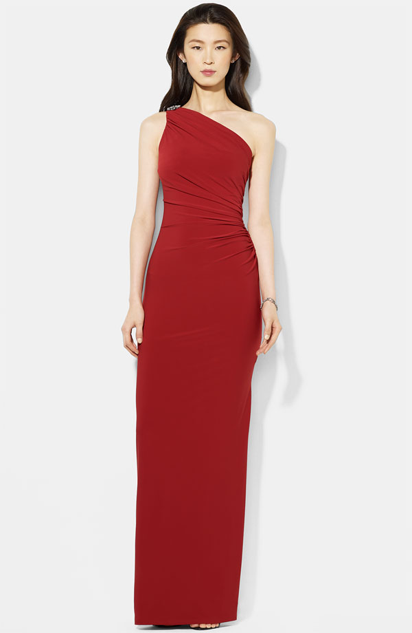 lauren red dress