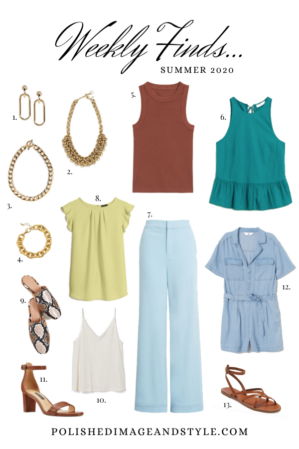 Summer 2020 Weekly Fashion Finds Weekly Fashion Finds - Summer 2020 Women's Fashion items.