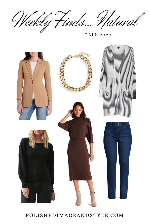 Fall 2020 Weekly Fashion Finds - Natural Style